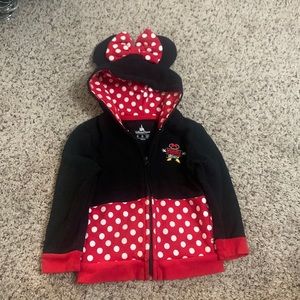 Disneyland Minnie Mouse hoodie for toddlers
